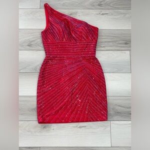 Short Sherri Hill homecoming dress style 55118